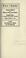 Cover of: Progress of journalism: annual address of the Illinois Press Association ... Chicago, February 19, 1902.