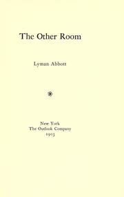 Cover of: The other room