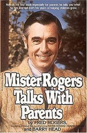 Cover of: Mister Rogers Talks With Parents by Fred Rogers