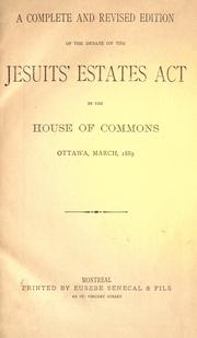 Jesuits' estates act