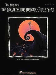 Cover of: Tim Burton's The Nightmare Before Christmas: P/V/G (Piano Vocal Series)