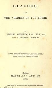 Cover of: Glaucus by Charles Kingsley