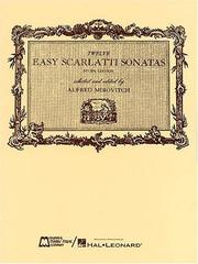 Cover of: 12 Easy Scarlatti Sonatas: Piano Solo