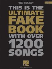 Cover of: The Ultimate Fake Book | 