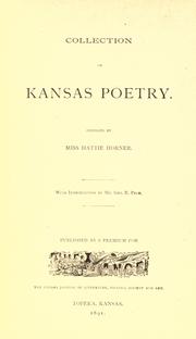 Cover of: Collection of Kansas poetry.