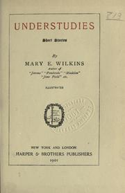 Cover of: Understudies by Mary Eleanor Wilkins Freeman