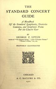 The standard concert guide