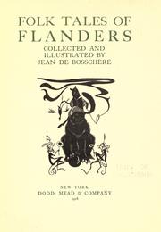 Cover of: Folk tales of Flanders by Jean de Boschère