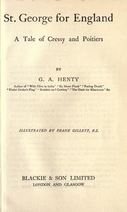 Cover of: St. George for England by G. A. Henty