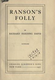Cover of: Ranson's folly. by Richard Harding Davis