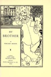 Cover of: My brother