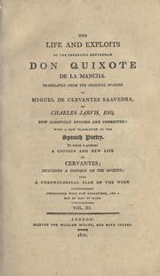 Cover of: The life and exploits of the ingenious gentleman, Don Quixote de la Mancha by Miguel de Unamuno