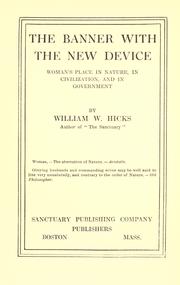 Cover of: The banner with the new device by William Watkin Hicks