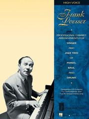 Cover of: Sing the Songs of Frank Loesser