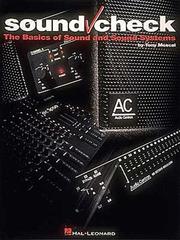 Cover of: Sound Check: The Basics of Sound and Sound Systems
