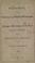 Cover of: Memorial of the Chicago & Northwestern and Chicago, Milwaukee & St. Paul Railway Companies to the Senate and Assembly of the state of Wisconsin