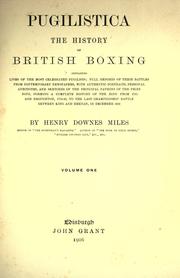 Cover of: Pugilistica by Miles, Henry Downes, Miles, Henry Downes