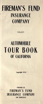 Cover of: Automobile tour book of California.