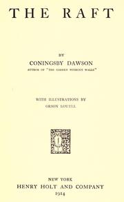 Cover of: The raft by Coningsby Dawson