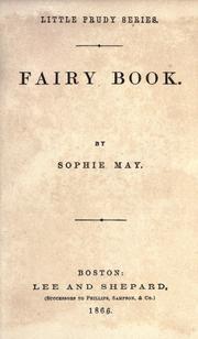 Cover of: Fairy book