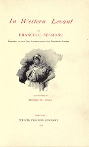 In western Levant by Francis C. Sessions