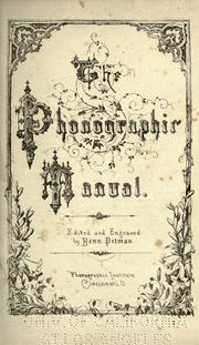 Cover of: The phonographic manual