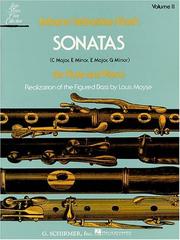 Cover of: Sonatas Flute and Piano
