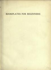 Cover of: Bookplates for beginners