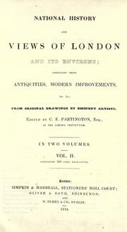 Cover of: National history and views of London and its environs