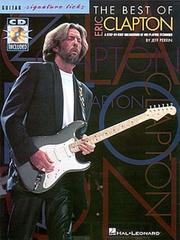 Cover of: Hal Leonard Signature Licks Best of Eric Clapton