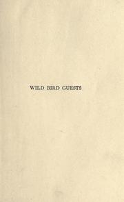 Cover of: Wild bird guests, how to entertain them by Ernest Harold Baynes