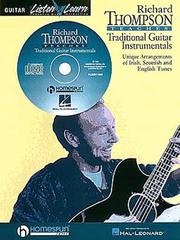 Cover of: Richard Thompson Teaches Traditional Guitar Instrumentals