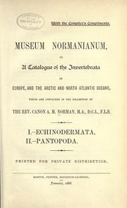 Museum Normanianum by Alfred Merle Norman