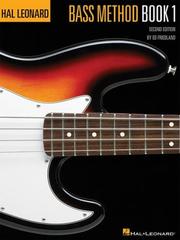 Cover of: Hal Leonard Bass Method Book 1 | Ed Friedland