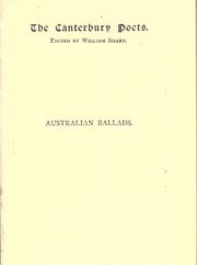Cover of: Australian ballads and other poems by Douglas Sladen