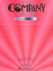 Cover of: Company (Vocal Selections) by Stephen Sondheim