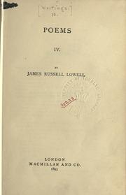 Cover of: Writings. by James Russell Lowell