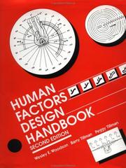 Cover of: Human factors design handbook by Wesley E. Woodson