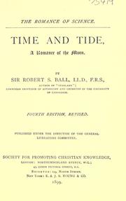 Cover of: Time and tide by Sir Robert Stawell Ball