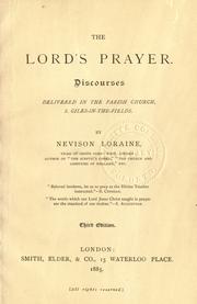 The Lord's prayer