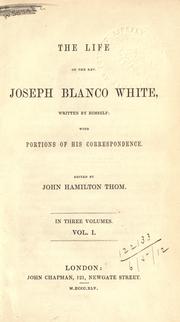 Cover of: The life of Joseph Blanco White