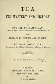 Cover of: Tea, its mystery and history by Samuel Phillips Day
