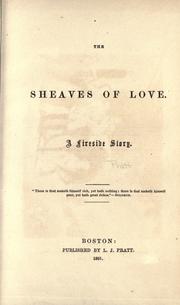 Cover of: The sheaves of love. by Louisa J. Hall