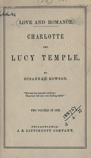 Cover of: Charlotte and Lucy Temple