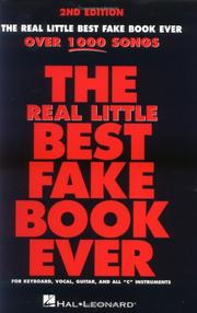 Cover of: The Real Little Best Fake Book Ever: C Edition