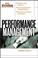 Cover of: Performance management