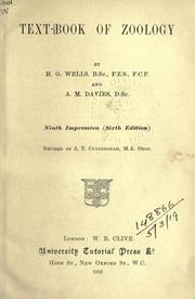 Cover of: Textbook of zoology