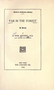 Cover of: Far in the forest: a story