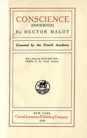 Cover of: Conscience (Conscience). by Hector Malot