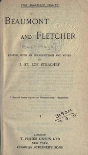 Cover of: Beaumont and Fletcher. by Francis Beaumont